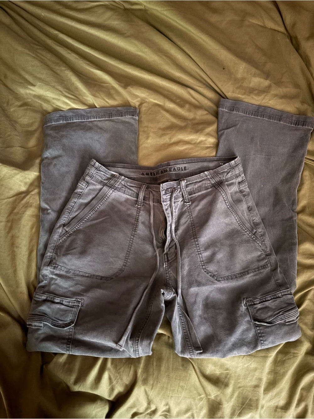 American Eagle Olive Green Cargo Pants